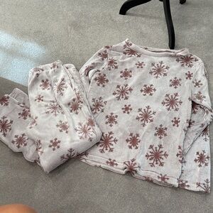 Cozy Snowflake Pajama Set